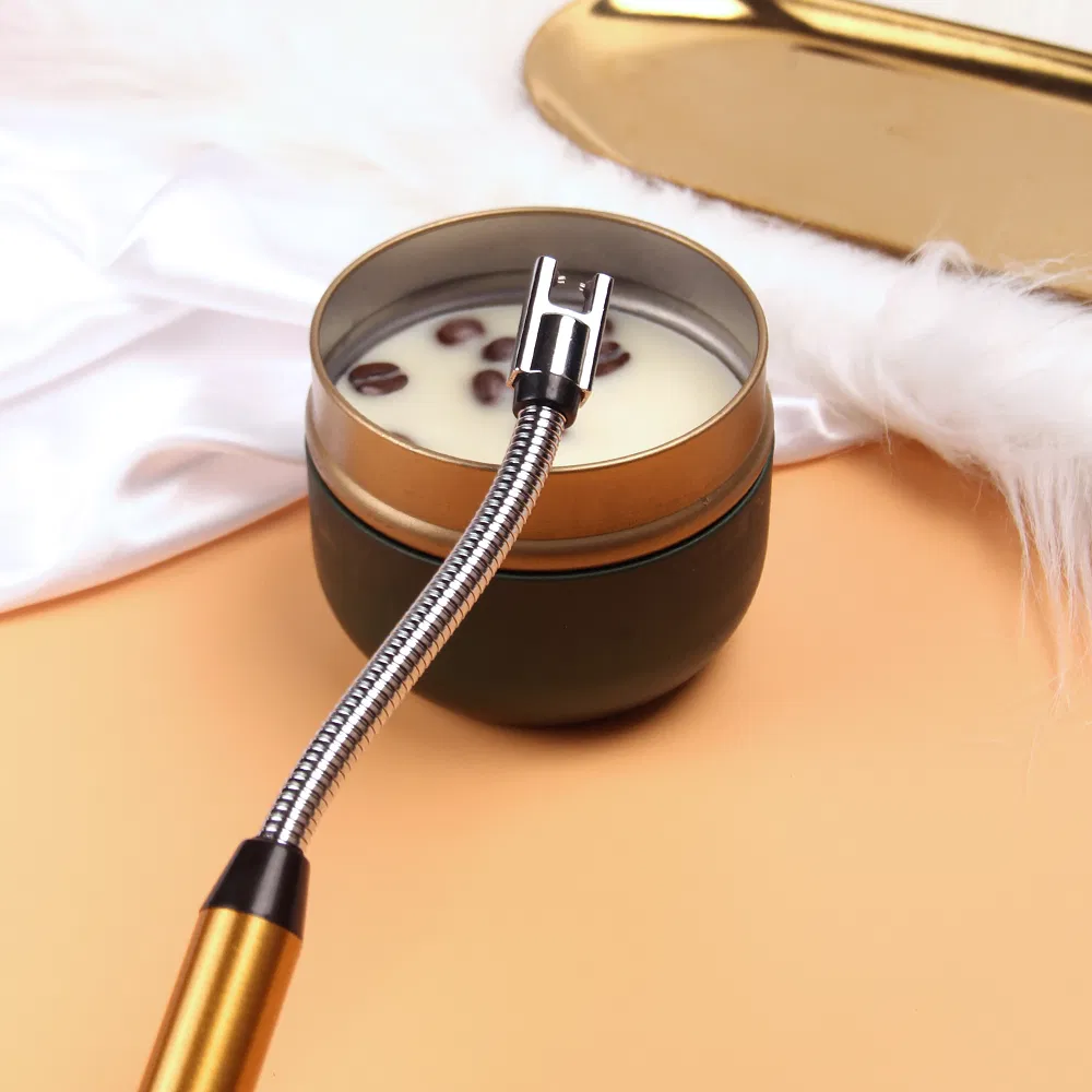 2023 Colorful USB Rechargeable Lighter 360 Degree Rotation Custom Candle Lighter Plasma Electric Lighter