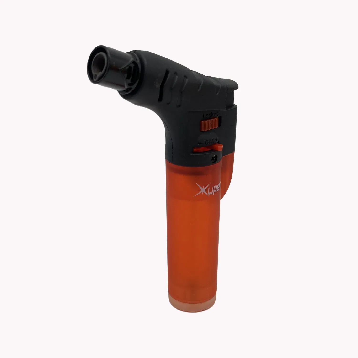 Chinese Smoking Accessories Supplier Tobacco Custom Logo OEM Gasoline Jet Lighter Blue Flame Torch Lighters for Cigars