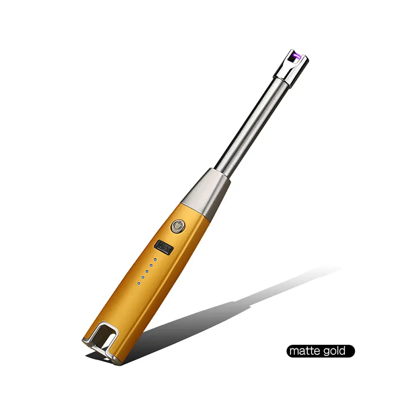 Gas Kitchen USB Long Arc Custom Logo Lighters Tech Torch Hunan Jet Candl Mini Small Fire Pulse Lovisle New BBQ Lighter