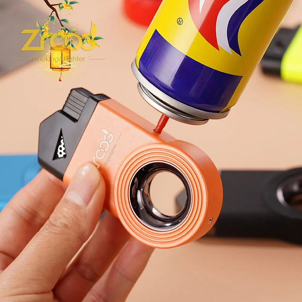 New Products Custom Jet Flame Windproof Lighter Torch Gas Cigarette Smoking Lighter