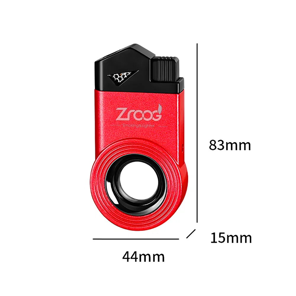 New Products Custom Jet Flame Windproof Lighter Torch Gas Cigarette Smoking Lighter