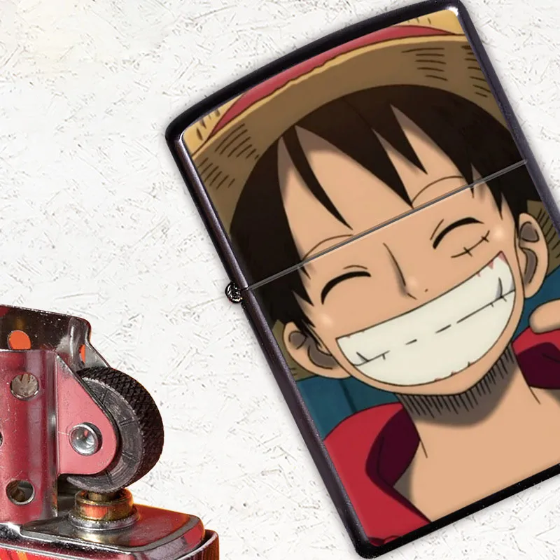 One Piece High Quality Cheap Refillable Windproof Lighters with Custom Logo Pattern Traditional Kerosene Cigarette Lighter