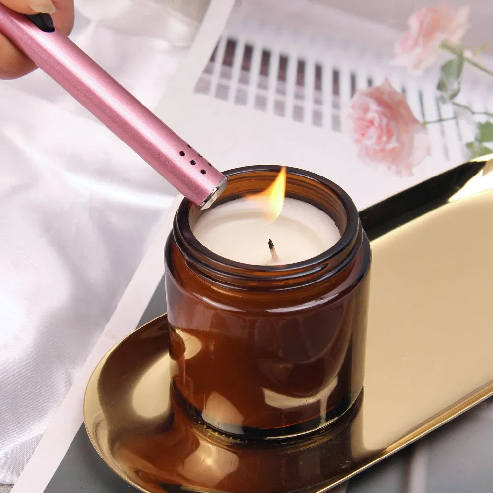 Promotion Sustainable Gas Lighter Rechargeable Lighter Outdoor BBQ Windproof Lighter