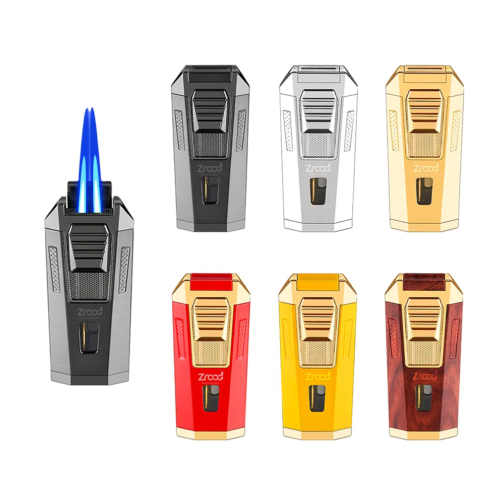 Torch Refillable Lighter Multi-Functional Smoking Accessories Windproof Outdoor