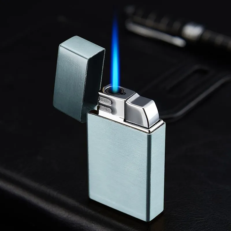 Wholesale Price Butane Refillable Lighters Branded Cigarette Pipe Flame Torch Lighter with Custom Logo