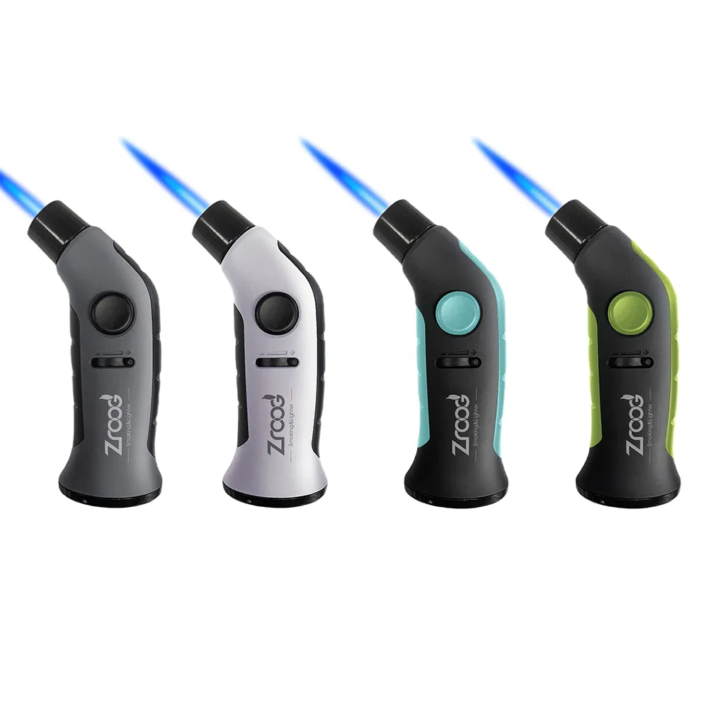 Wholesale Unique Design Smoking Accessories Cigarette Gas Torch Lighters Custom Logo