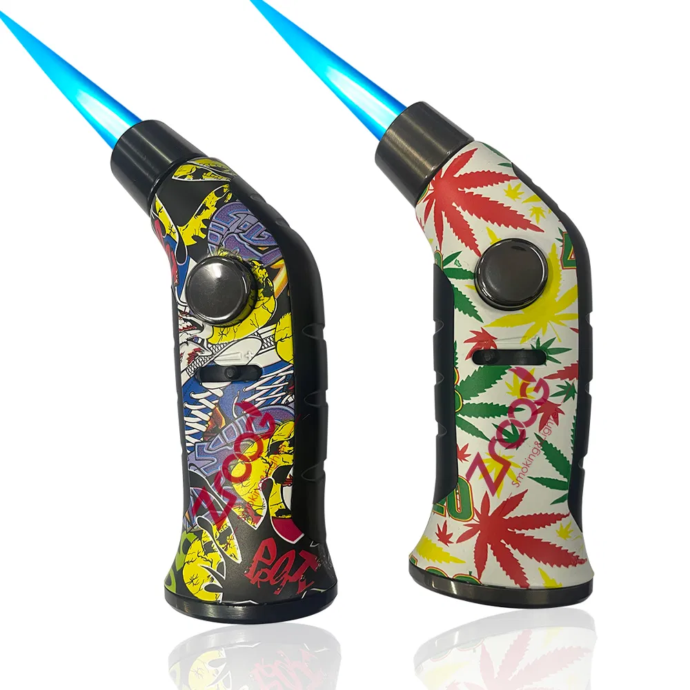 Wholesale Unique Design Smoking Accessories Cigarette Gas Torch Lighters Custom Logo